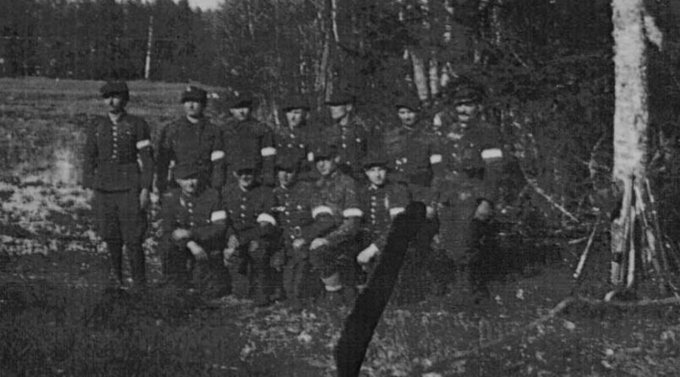 17 III 1946r. oddział Mieczysława Niedzińskiego Mena likwidują w Łukawicy naczelnika NKWD w Grodnie