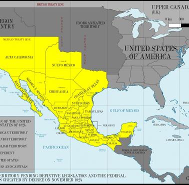 Meksyk w 1824 roku