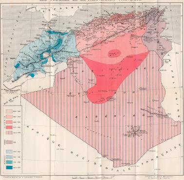 Francuska kolonizacja Afryki - obecnej Algierii, Maroka i Tunezji od 1830 do 1926 roku