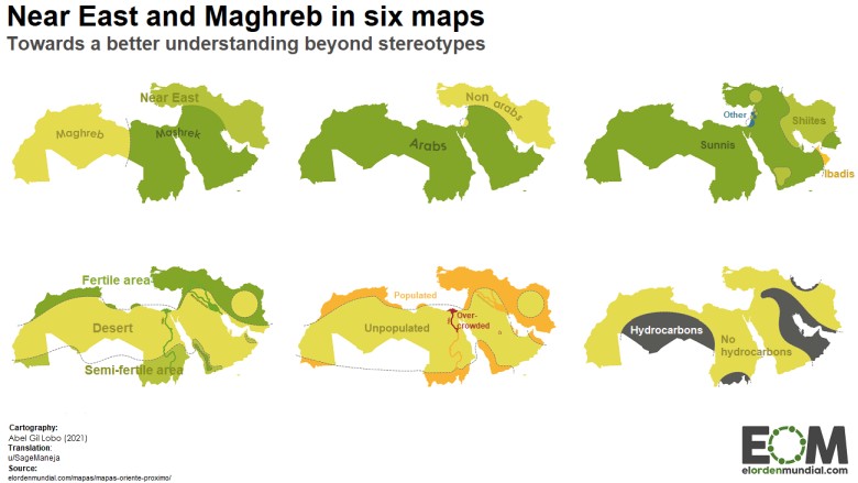 6 sposobów na podzielenie Bliskiego Wschodu i Maghrebu, EOM, 2021