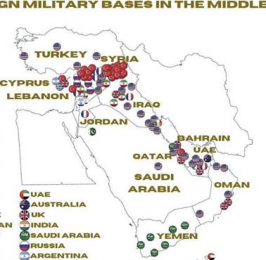 Zagraniczne bazy wojskowe na Bliskim Wschodzie