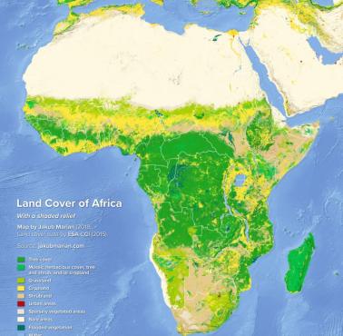 Użytkowanie gruntów w Afryce