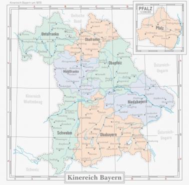 Królestwo Bawarii w 1870 roku