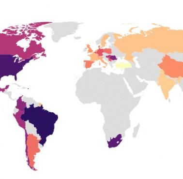 Postrzeganie muzułmanów w poszczególnych państwach świata, 2018