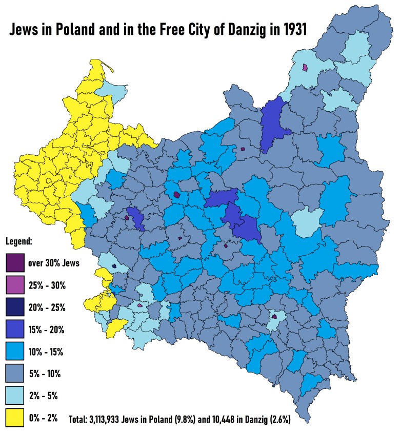 1931 rok i ludność żydowska w II Rzeczpospolitej