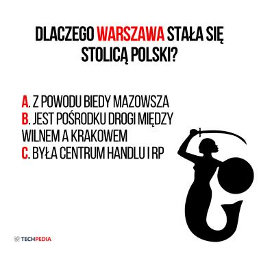 Dlaczego Warszawa stała się stolicą Polski?