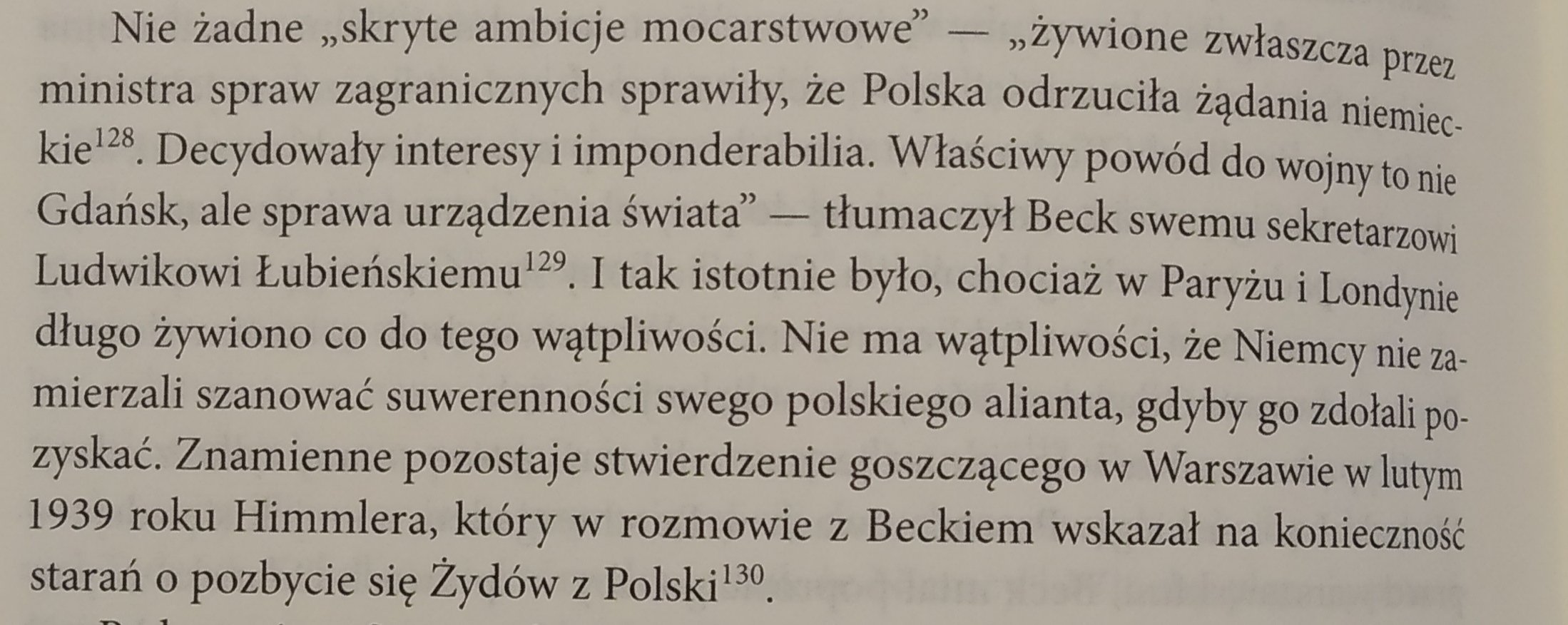 Z biografii Becka, Marek Kornat, Mariusz Wołos