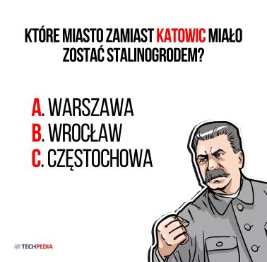 Które miasto zamiast Katowic miało zostać Stalinogrodem?