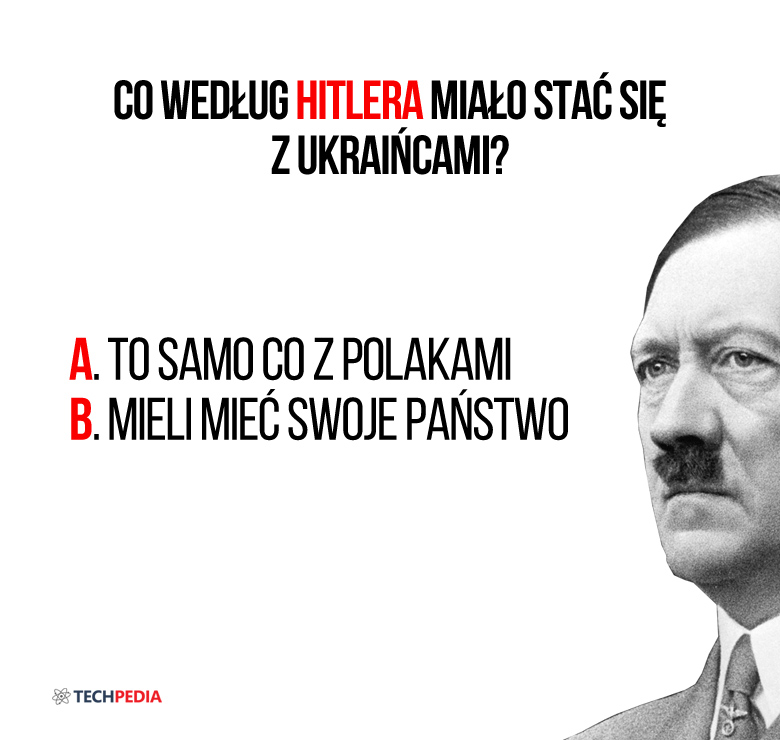 Co według Hitlera miało stać się z Ukraińcami?
