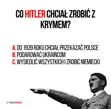 Co Hitler chciał zrobić z Krymem?