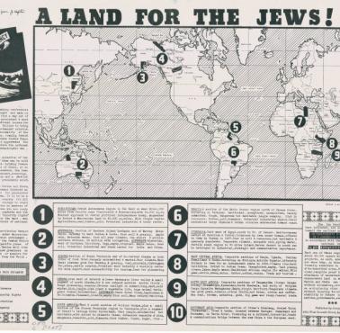 Propozycje lokalizacji państwa żydowskiego