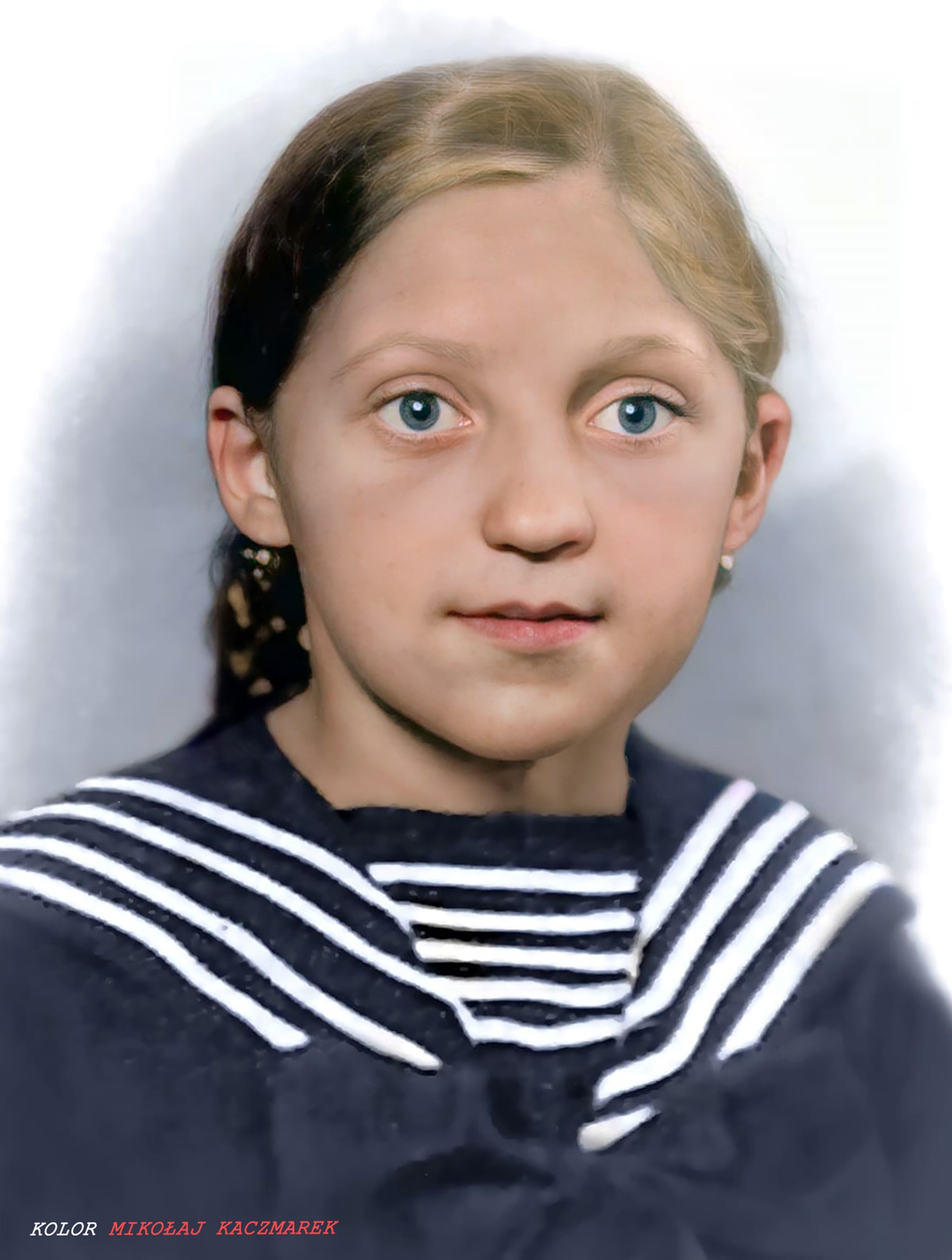 Zdzisława Kempska ps. Strumyk-16-letnia harcerka, sanitariuszka z Powstania Warszawskiego. Zamordowana przez Niemców ...
