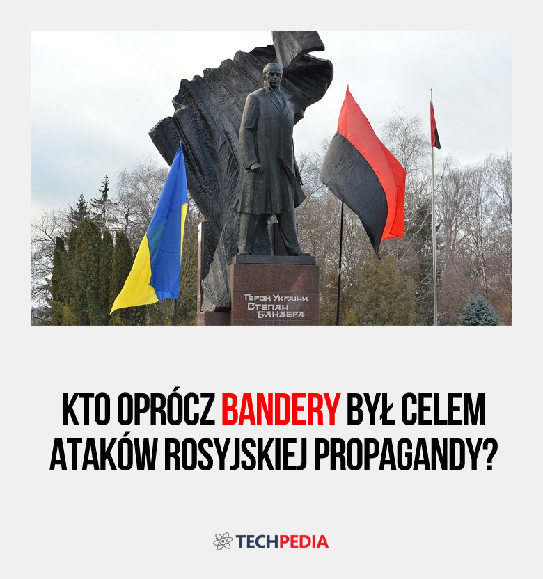 Kto oprócz Bandery był celem ataków rosyjskiej propagandy?