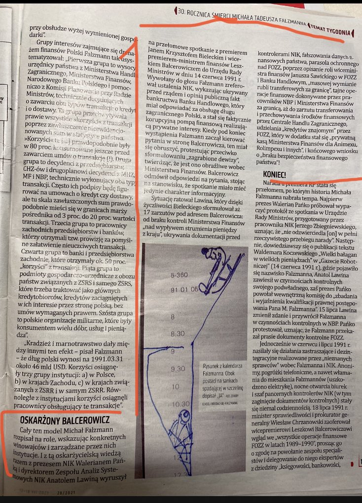 Za FOZZ stoją KGB i GRU pisał w 1991 roku śp. Michał Falzmann. Matka wszystkich afer