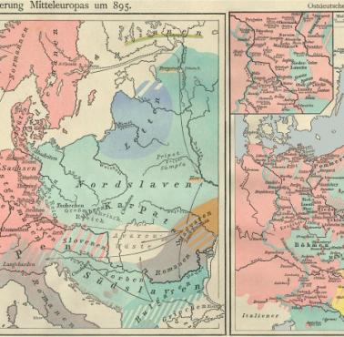 Niemiecka kolonizacja Wschodu, 895 rok n.e.