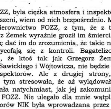 FOZZ, 28 IV 2003 r. - fragment zeznania Anatola Lawiny w Sądzie Okręgowym w Warszawie