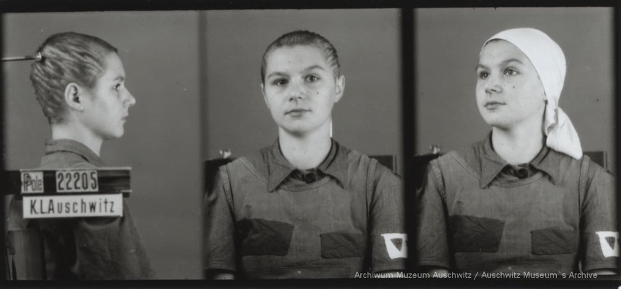 Ludwika Sędziak z Zamościa, w Auschwitz od 10.1942 r., zabita przez Niemców w obozie w listopadzie 1942, miała 18 lat
