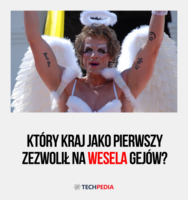 Który kraj jako pierwszy zezwolił na wesela gejów?