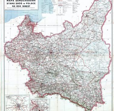 1935-1939. Nastąpiło ożywienie budownictwa drogowego w II RP
