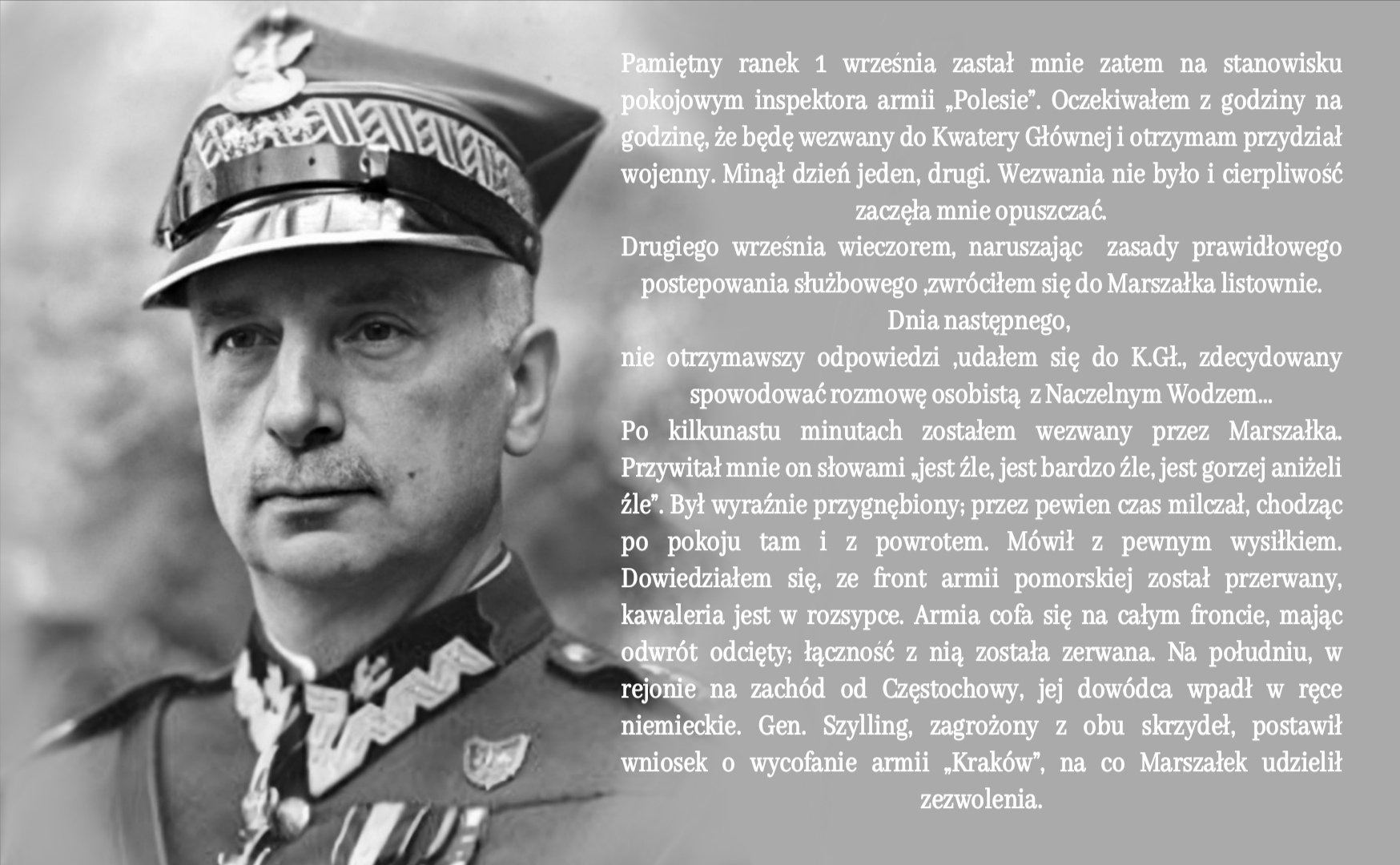 Kazimierz Sosnkowski Cieniom września