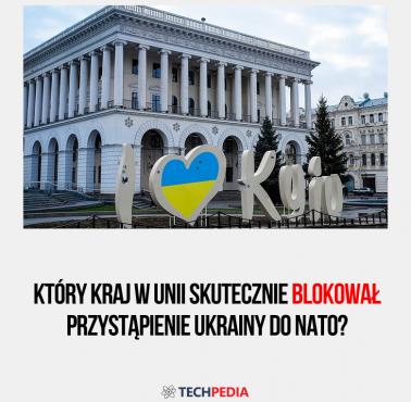 Który kraj w Unii skutecznie blokował przystąpienie Ukrainy do NATO?