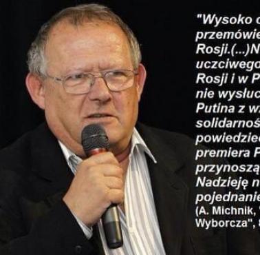 Adam Michnik o W.Putinie w 2010 roku