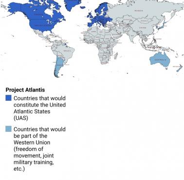 Projekt Atlantis to hipotetyczny projekt, którego celem jest zjednoczenie wszystkich krajów zachodnich na północnym Atlantyku