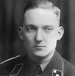 Oficer SS Hermann Schaper odpowiedzialny za zbrodnię w Jedwabnem (przypisywaną przez niektóre środowiska Polakom)