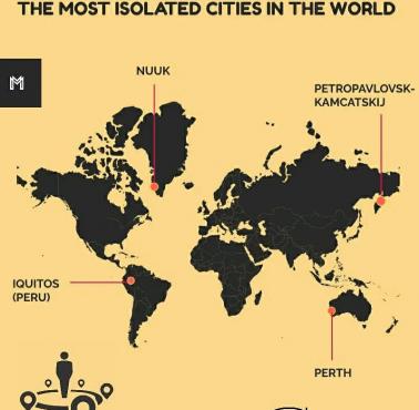 Najbardziej odizolowane miasta na świecie