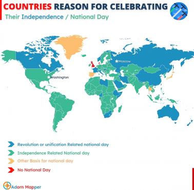 Co świętuje się w poszczególnych krajach świata?