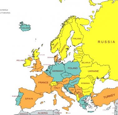 Możliwość kempingu na dziko w Europie