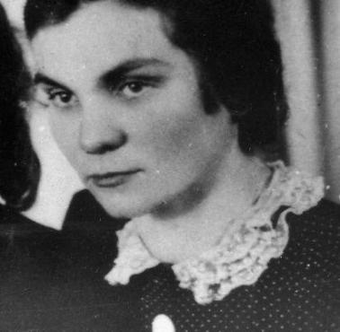 Polka Helena Płotnicka, członkini grupy oporu zaangażowanej w pomoc więźniom Auschwitz ...