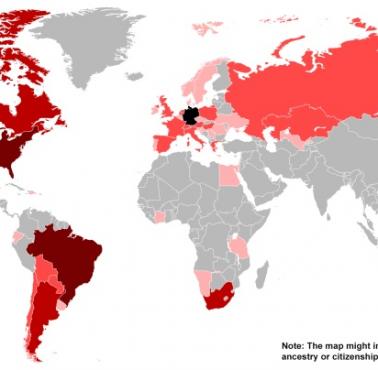 Niemiecka diaspora na świecie, 2020