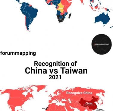 Uznanie Chin i Tajwanu w 1970 i 2021 roku