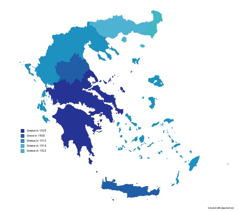 Ekspansja terytorialna Grecji w latach 1900-1923