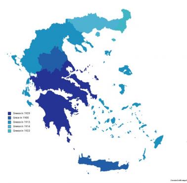 Ekspansja terytorialna Grecji w latach 1900-1923