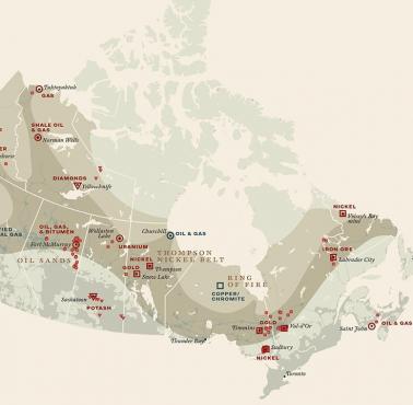 Projekt zagospodarowania środkowej Kanady po II wojnie światowej w celu wykorzystania różnych zasobów kraju