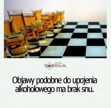 Objawy podobne do upojenia alkoholowego ...