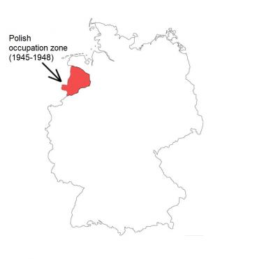 Obszar w Niemczech okupowany przez Polskę w latach 1945-1948
