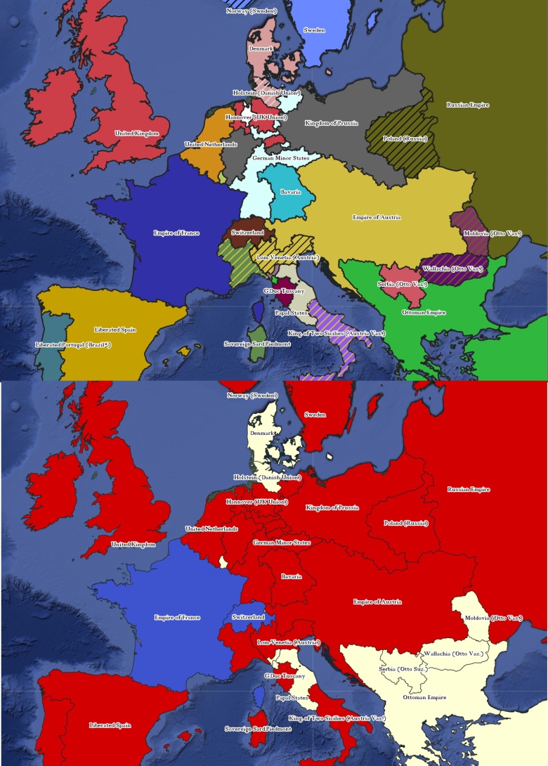 Europa przed i po Waterloo