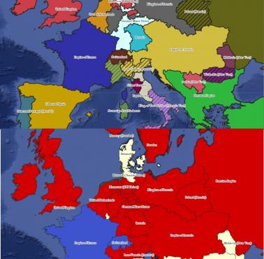 Europa przed i po Waterloo