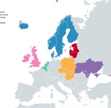 Nienakładające się sojusze regionalne w Europie