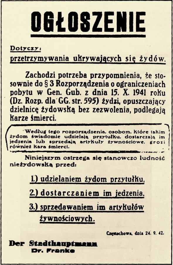 22.IX.1942r. Węgrów został otoczony szczelnym kordonem przez Wehrmacht,SS,Gestapo,żandarmerię ...