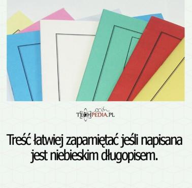 Treść łatwiej zapamiętać jeśli napisana jest ....