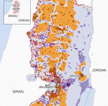 Osady żydowskie i nieżydowskie na Zachodnim Brzegu Jordanu