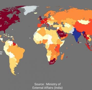 Indyjska diaspora na świecie