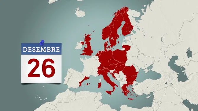 Kraje w Europie, które obchodzą drugi dzień Bożego Narodzenia - 26 grudnia