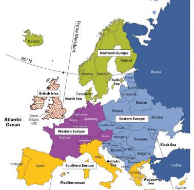Regiony Europy