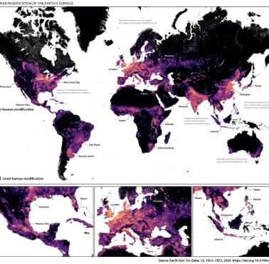 Gęstość zaludnienia i urbanizacja świata, 1953-1972, 2020