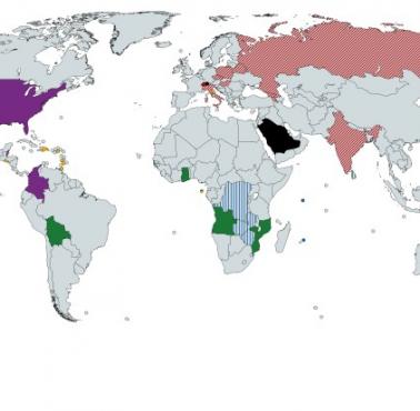 Mapa krajów nazwanych imionami ludzi
